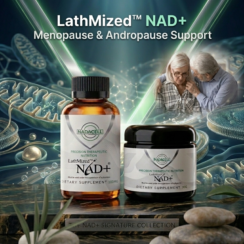 LathMized NAD+ Hormonal Protocol — menopause andropause energy sleep clarity hormonal support
